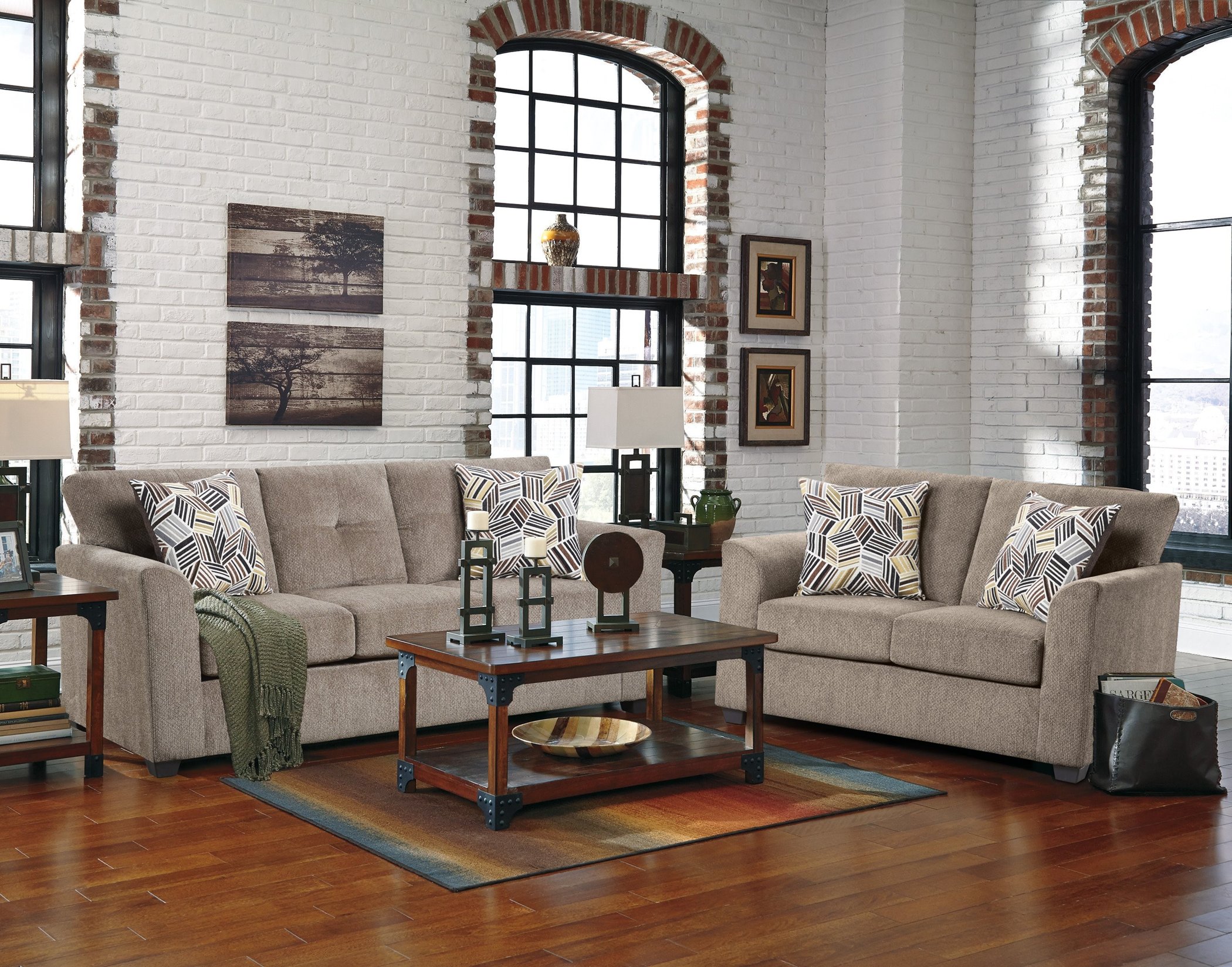 Sofa and Loveseat